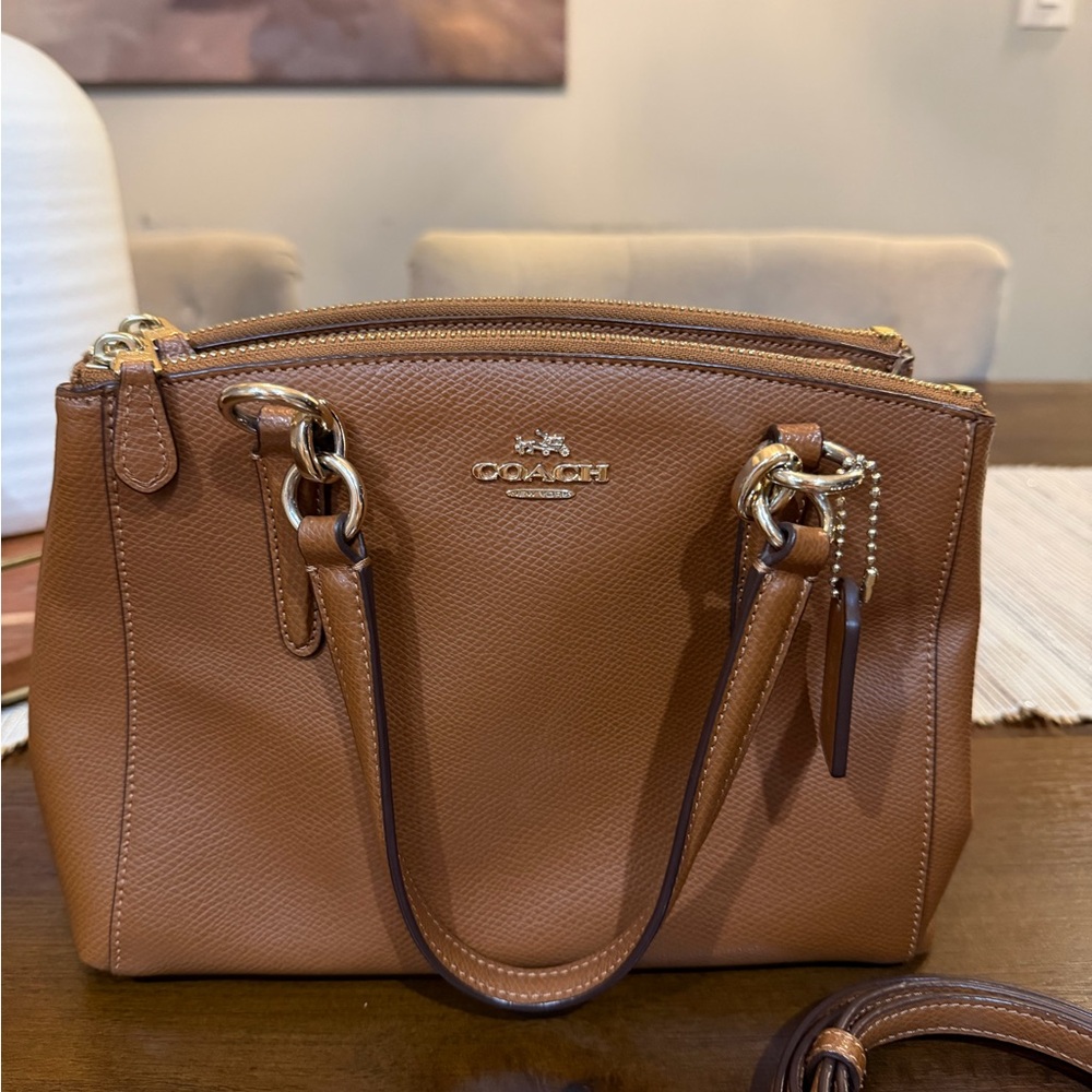 Coach Brown Leather Satchel